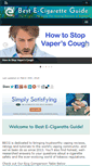 Mobile Screenshot of best-e-cigarette-guide.com